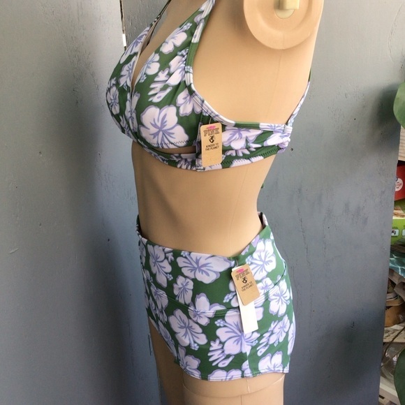 PINK Swimsuit 2 pc set - Picture 5 of 9